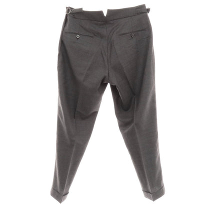 【中古】ベルウィッチ BERWICH SCOTCH ウール ドレススラックスパンツ グレー【 46 】【 状態ランクA 】【 メンズ 】