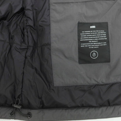 【中古】デュノ DUNO ナイロン フーデッド 中綿ブルゾン グレー【 50 】【 状態ランクB 】【 メンズ 】