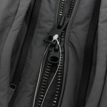 【中古】デュノ DUNO ナイロン フーデッド 中綿ブルゾン グレー【 50 】【 状態ランクB 】【 メンズ 】