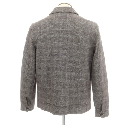 【中古】チルコロ1901 CIRCOLO 1901 ストレッチコットン チェック カバーオール グレー【 L 】【 状態ランクB 】【 メンズ 】