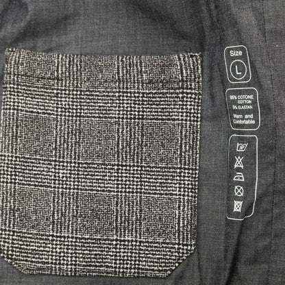 【中古】チルコロ1901 CIRCOLO 1901 ストレッチコットン チェック カバーオール グレー【 L 】【 状態ランクB 】【 メンズ 】