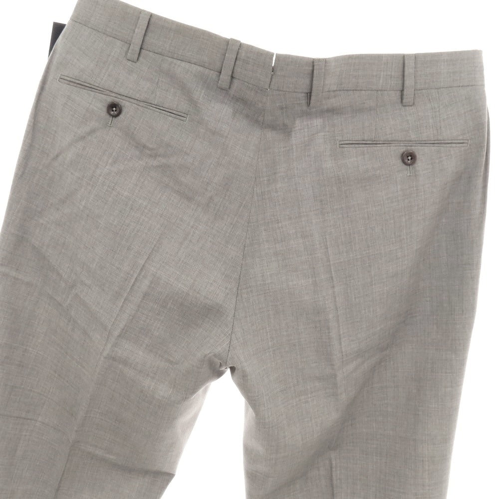【中古】インコテックス INCOTEX SUPER100’S ウール ドレススラックスパンツ ライトグレー【 52 】【 状態ランクA 】【 メンズ 】