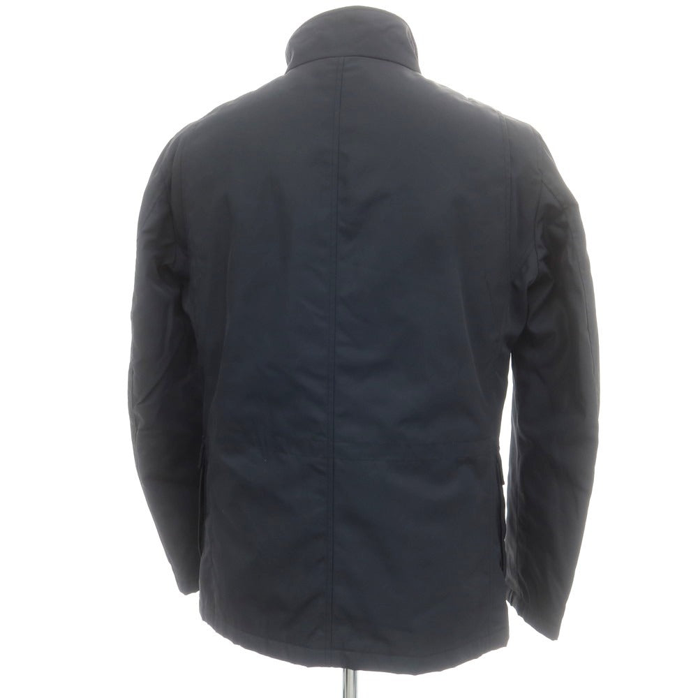 【中古】プラダ PRADA ナイロン 中綿ブルゾン ダークネイビー【 46 】【 状態ランクB 】【 メンズ 】