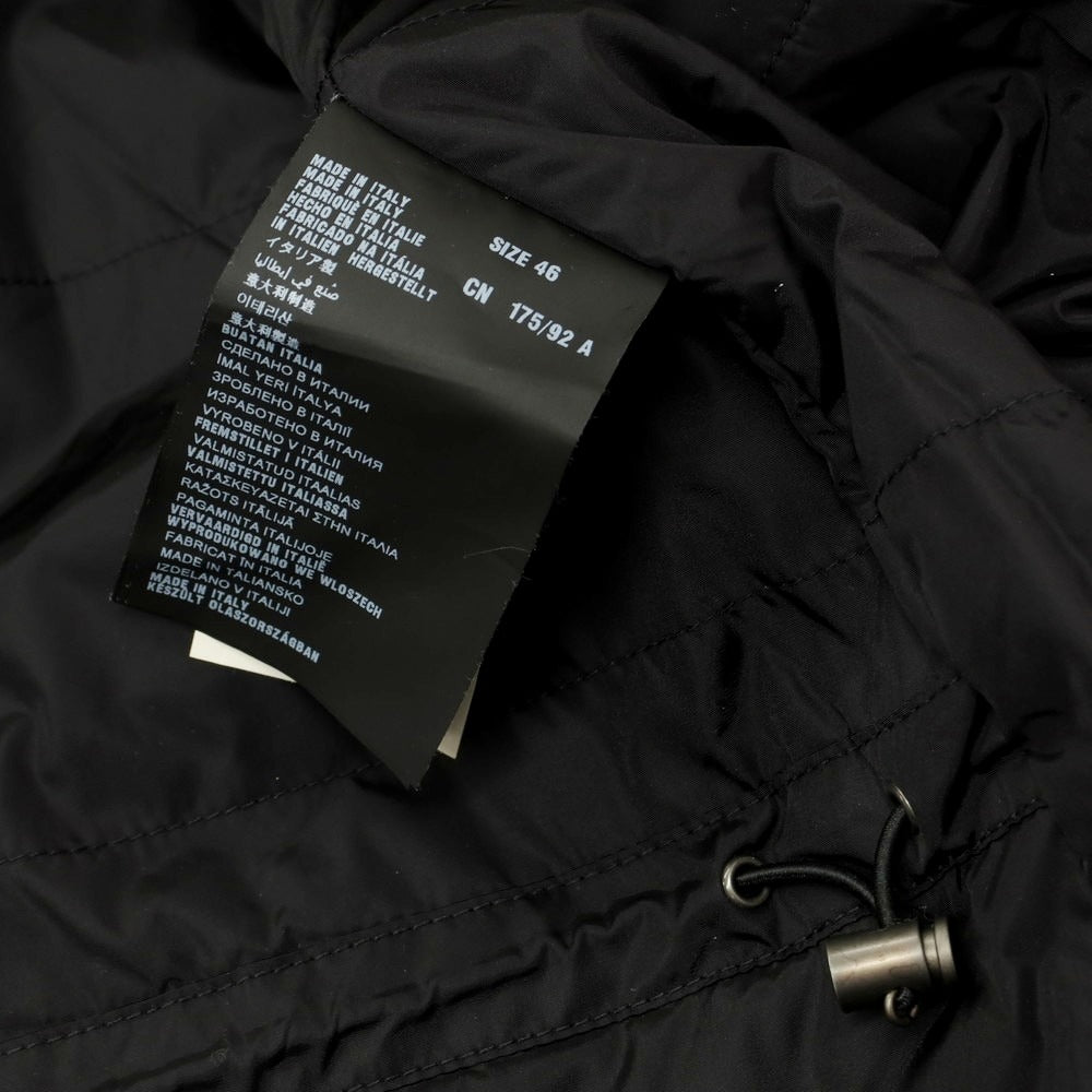 【中古】プラダ PRADA ナイロン 中綿ブルゾン ダークネイビー【 46 】【 状態ランクB 】【 メンズ 】