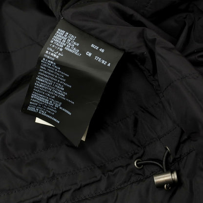 【中古】プラダ PRADA ナイロン 中綿ブルゾン ダークネイビー【 46 】【 状態ランクB 】【 メンズ 】