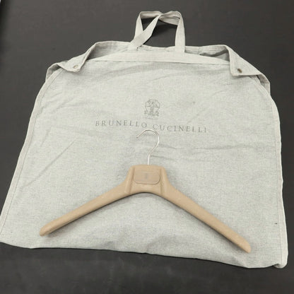 【中古】ブルネロクチネリ Brunello Cucinelli レザーライダースジャケット ベージュ【 M 】【 状態ランクC 】【 メンズ 】
