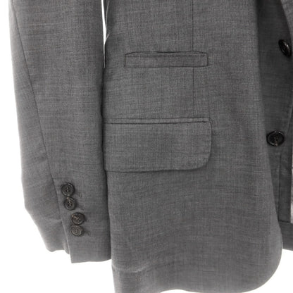 【中古】ブルネロクチネリ Brunello Cucinelli カシミヤ テーラードジャケット グレー【 46 】【 状態ランクB 】【 メンズ 】