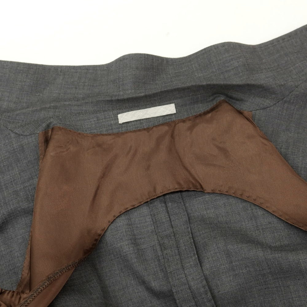【中古】ブルネロクチネリ Brunello Cucinelli カシミヤ テーラードジャケット グレー【 サイズ46 】【 状態ランクB 】【 メンズ 】 [CPD]