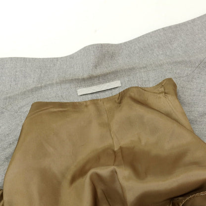 【中古】ブルネロクチネリ Brunello Cucinelli ウール テーラードジャケット ライトグレー【 46 】【 状態ランクD 】【 メンズ 】