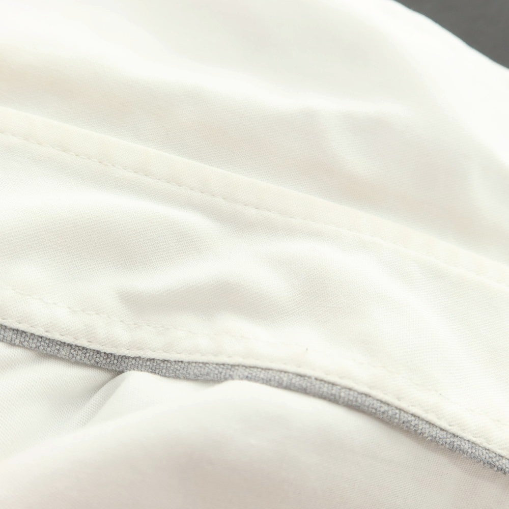【中古】ブルネロクチネリ Brunello Cucinelli コットン ボタンダウン ドレスシャツ ホワイト【サイズS】【 状態ランクC 】【 メンズ 】