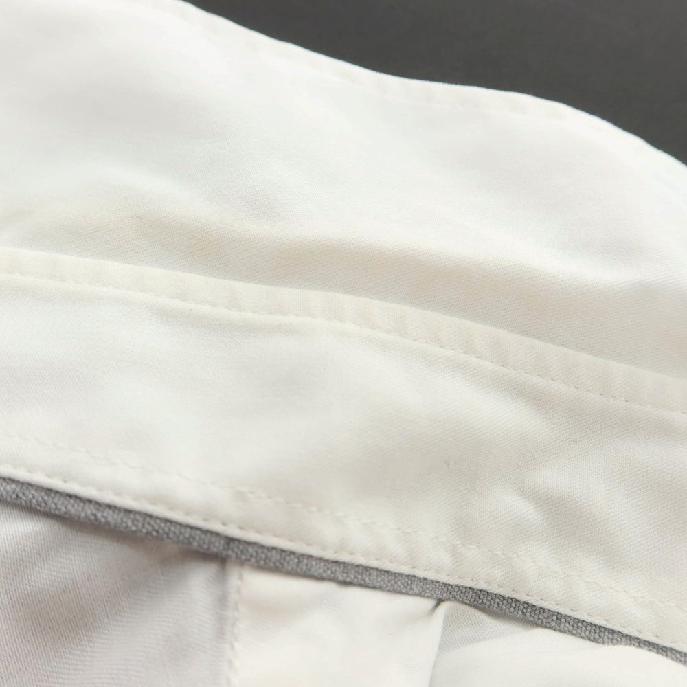 【中古】ブルネロクチネリ Brunello Cucinelli コットン ボタンダウン ドレスシャツ ホワイト【サイズS】【 状態ランクC 】【 メンズ 】