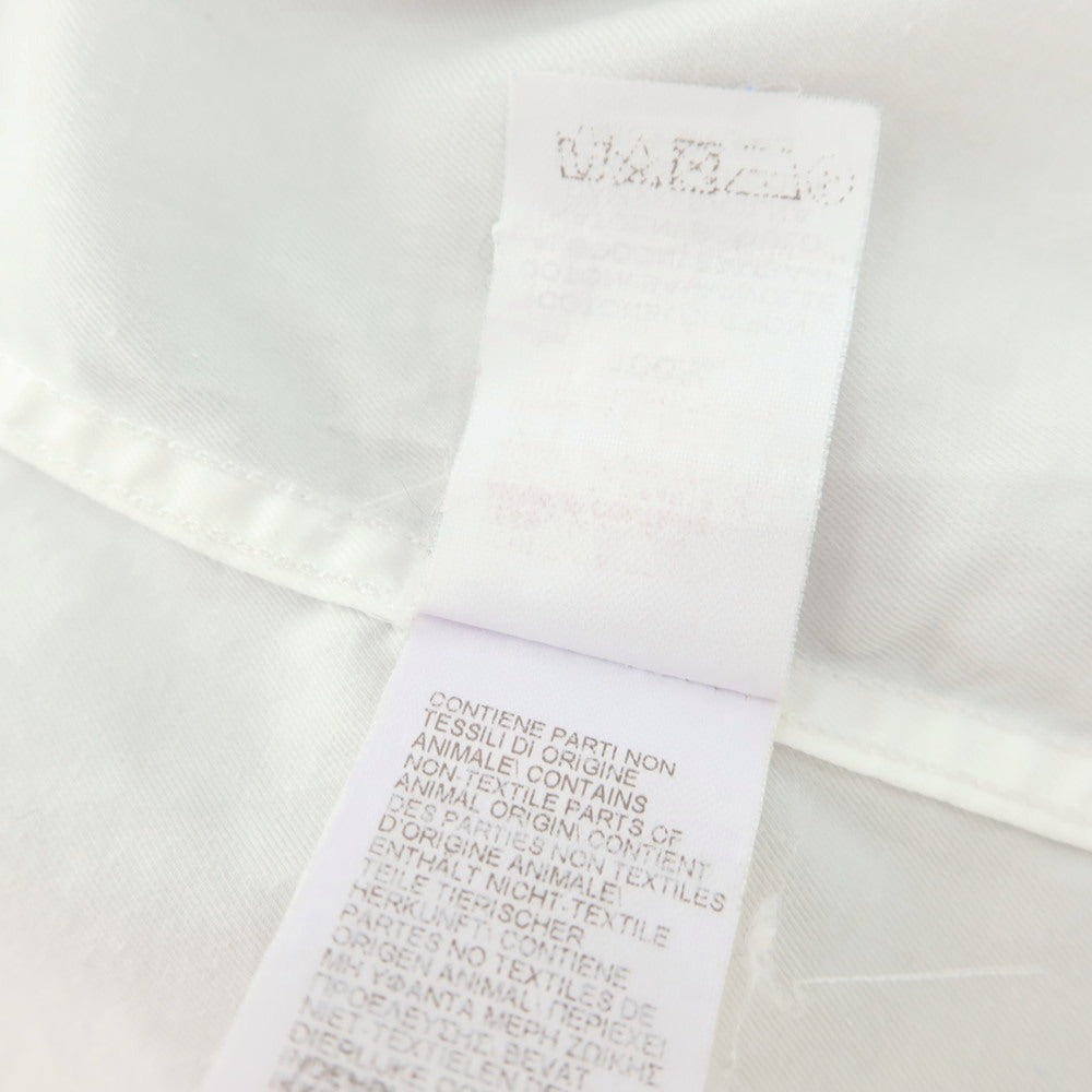 【中古】ブルネロクチネリ Brunello Cucinelli コットン ボタンダウン ドレスシャツ ホワイト【サイズM】【 状態ランクC 】【 メンズ 】