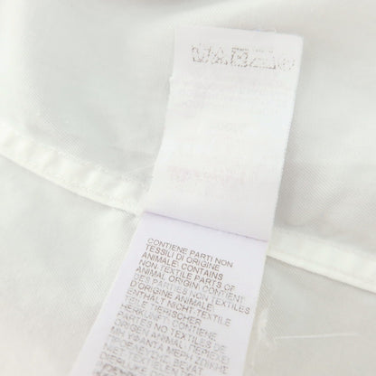 【中古】ブルネロクチネリ Brunello Cucinelli コットン ボタンダウン ドレスシャツ ホワイト【サイズM】【 状態ランクC 】【 メンズ 】
