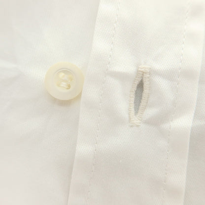 【中古】ブルネロクチネリ Brunello Cucinelli コットン ワイドカラー ドレスシャツ ホワイト【サイズS】【 状態ランクD 】【 メンズ 】