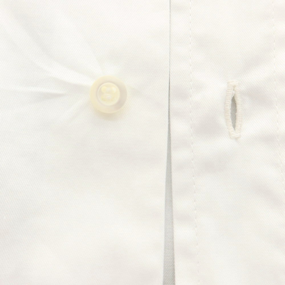 【中古】ブルネロクチネリ Brunello Cucinelli コットン ボタンダウン ドレスシャツ ホワイト【サイズS】【 状態ランクD 】【 メンズ 】