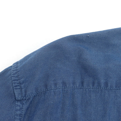 【中古】ブルネロクチネリ Brunello Cucinelli コットン ボタンダウン カジュアルシャツ ネイビー【 S 】【 状態ランクC 】【 メンズ 】