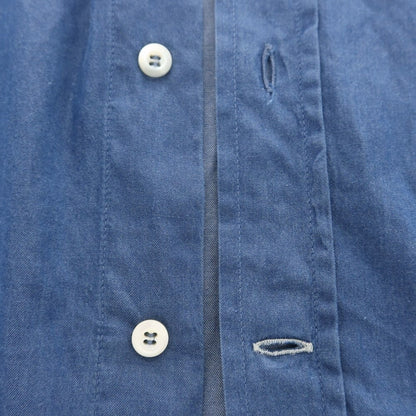 【中古】ブルネロクチネリ Brunello Cucinelli コットン ボタンダウン カジュアルシャツ ネイビー【 S 】【 状態ランクC 】【 メンズ 】