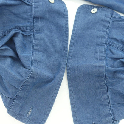 【中古】ブルネロクチネリ Brunello Cucinelli コットン ボタンダウン カジュアルシャツ ネイビー【 S 】【 状態ランクC 】【 メンズ 】