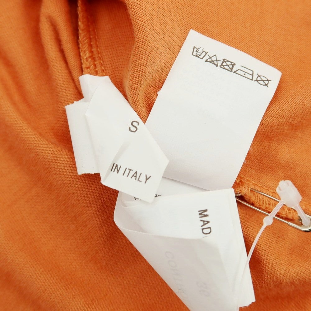 【中古】ブルネロクチネリ Brunello Cucinelli コットン クルーネック 半袖Ｔシャツ オレンジ【 S 】【 状態ランクB 】【 メンズ 】