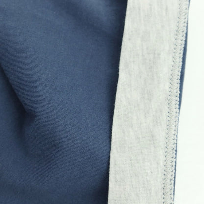 【中古】ブルネロクチネリ Brunello Cucinelli コットン クルーネック レイヤード風 半袖Ｔシャツ ライトネイビー系xライトグレー【 M 】【 状態ランクC 】【 メンズ 】