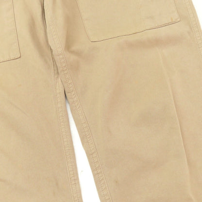 【中古】ブルネロクチネリ Brunello Cucinelli ストレッチ コットン カジュアルスラックスパンツ ベージュ【 44 】【 状態ランクC 】【 メンズ 】