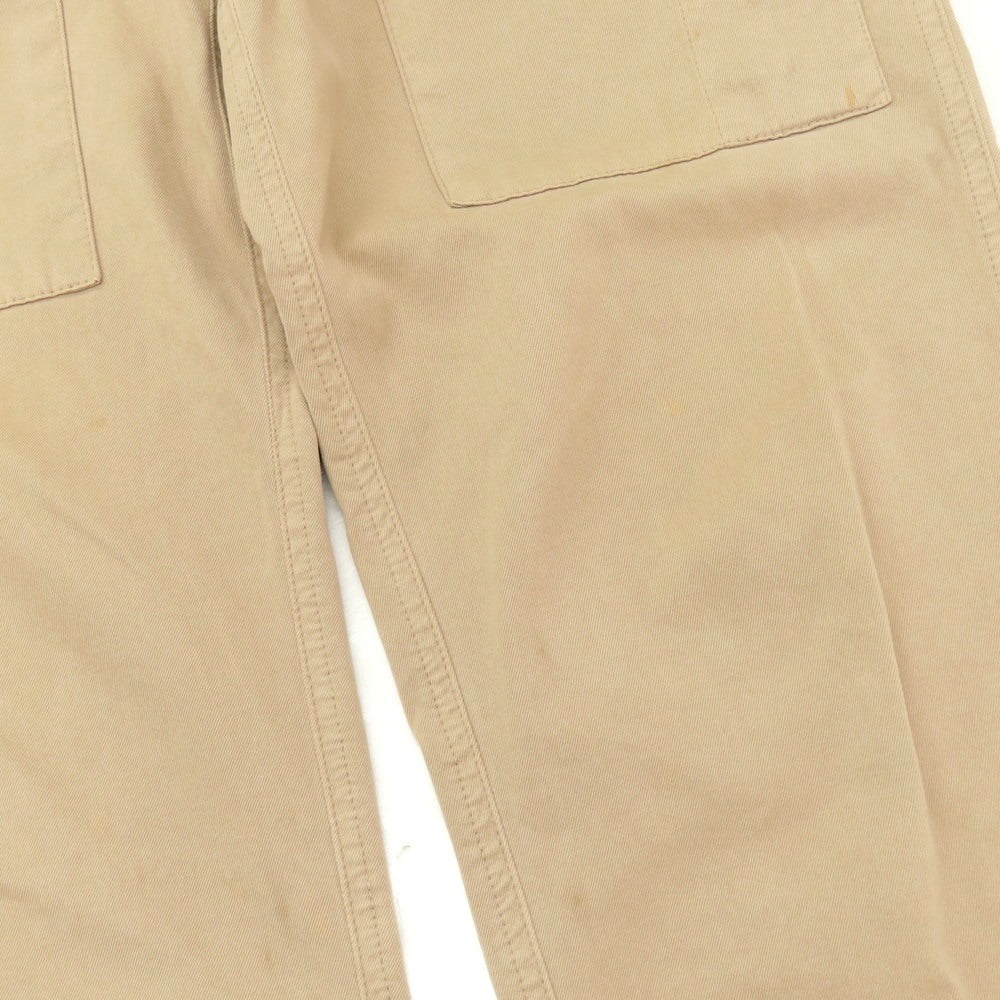 【中古】ブルネロクチネリ Brunello Cucinelli ストレッチ コットン カジュアルスラックスパンツ ベージュ【サイズ44】【 状態ランクC 】【 メンズ 】 [EPD]