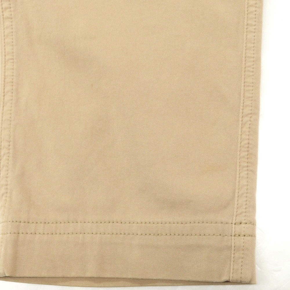 【中古】ブルネロクチネリ Brunello Cucinelli ストレッチ コットン カジュアルスラックスパンツ ベージュ【サイズ44】【 状態ランクC 】【 メンズ 】 [EPD]