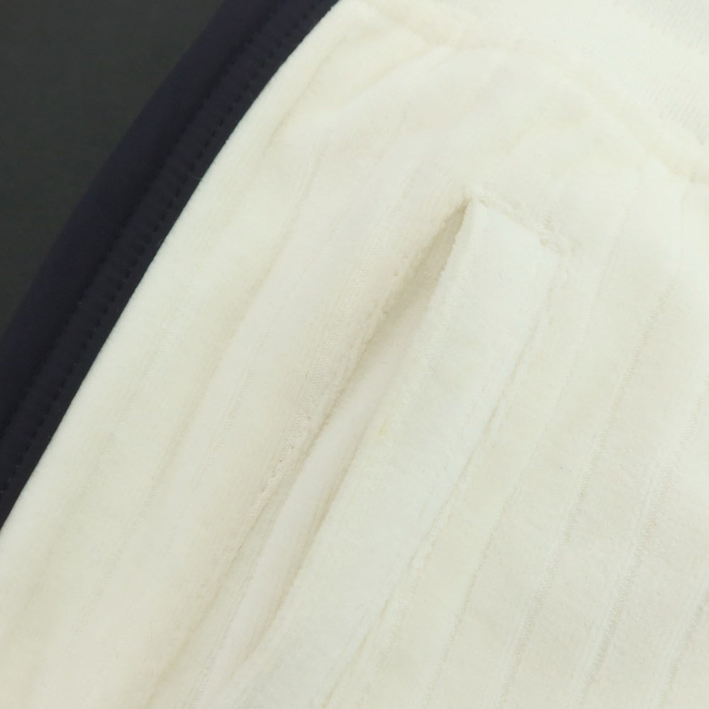 【中古】ブルネロクチネリ Brunello Cucinelli コットン スウェットパンツ ホワイトxネイビー【 S 】【 状態ランクB 】【 メンズ 】