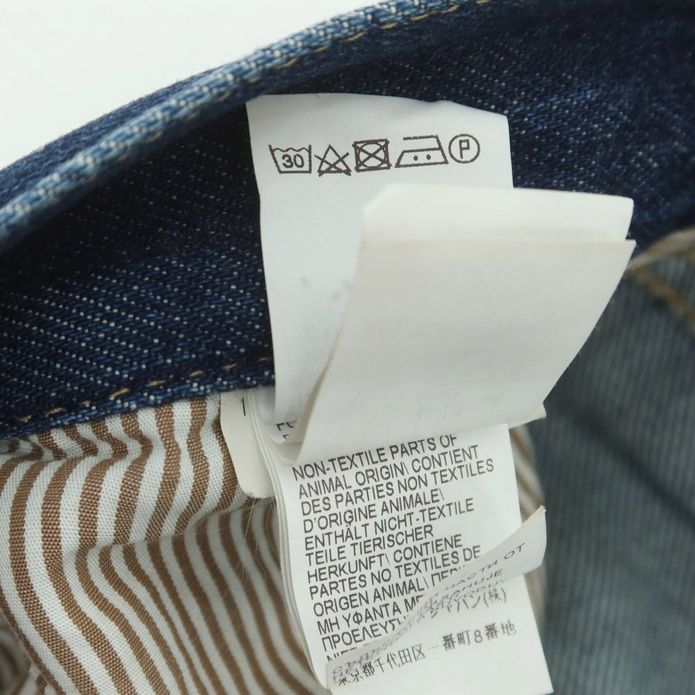 【中古】ブルネロクチネリ Brunello Cucinelli コットン デニムパンツ ネイビー【 44 】【 状態ランクC 】【 メンズ 】