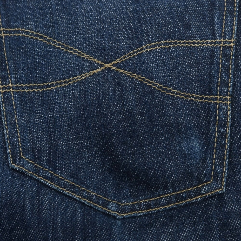【中古】ブルネロクチネリ Brunello Cucinelli コットン デニムパンツ ネイビー【 44 】【 状態ランクC 】【 メンズ 】