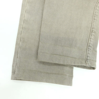 【中古】ブルネロクチネリ Brunello Cucinelli コットンポリエステル デニムパンツ グレージュ【 46 】【 状態ランクD 】【 メンズ 】
