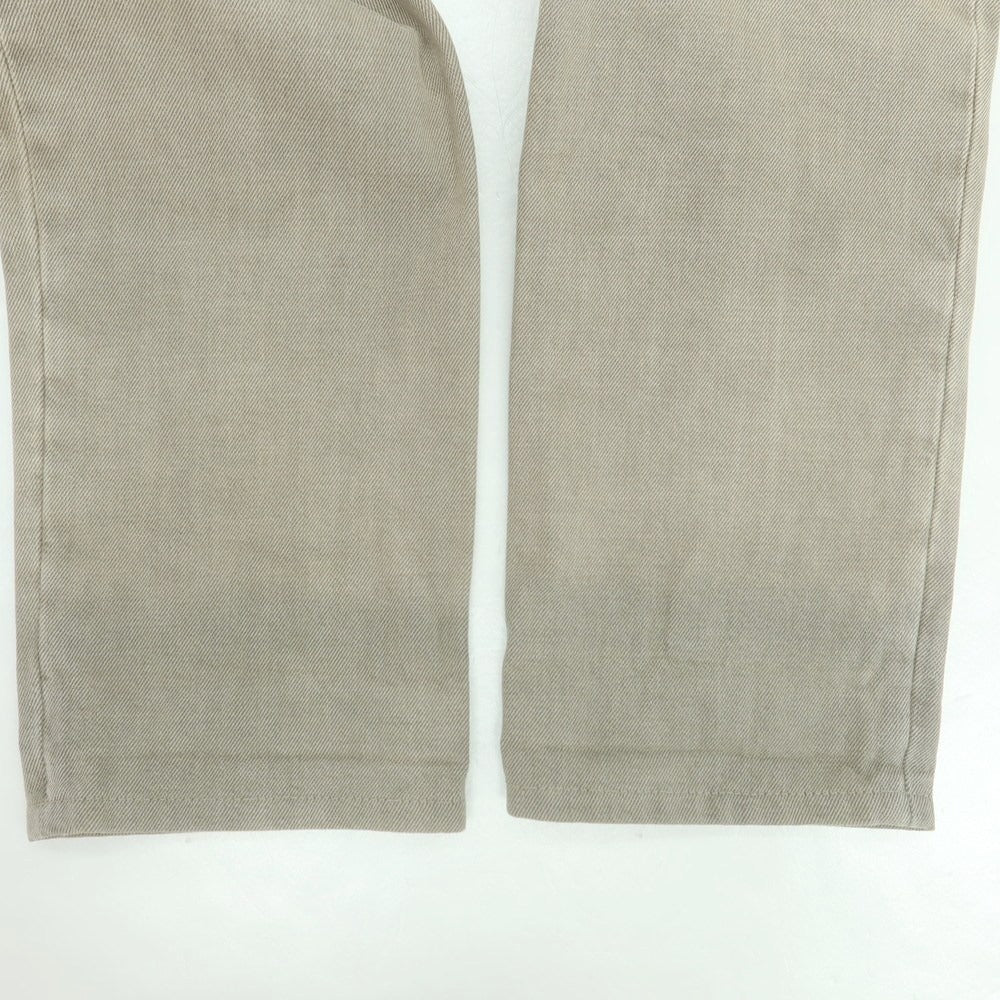 【中古】ブルネロクチネリ Brunello Cucinelli コットンポリエステル デニムパンツ グレージュ【 46 】【 状態ランクD 】【 メンズ 】