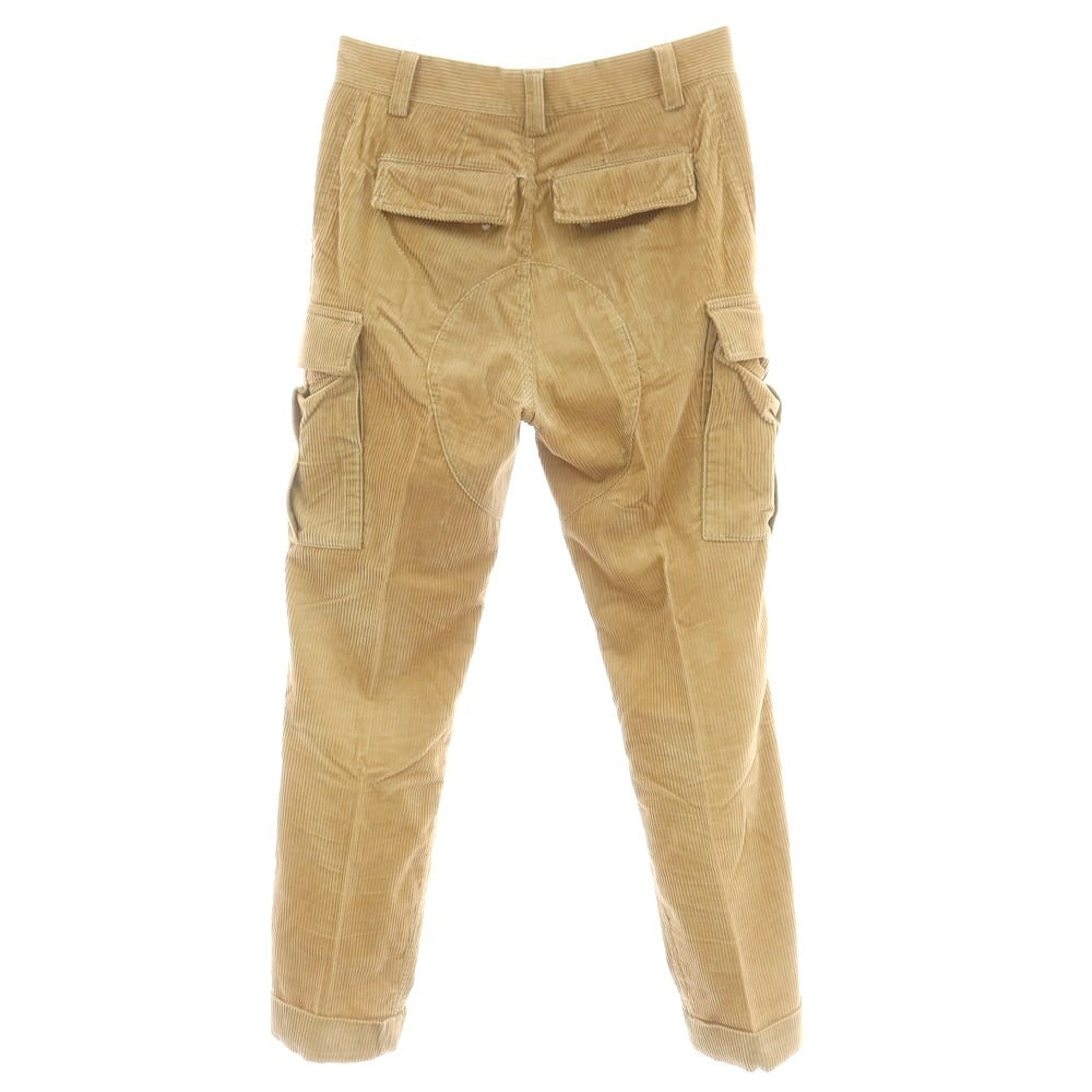 【中古】ブルネロクチネリ Brunello Cucinelli コットン コーデュロイパンツ ライトブラウン【 44 】【 状態ランクD 】【 メンズ 】