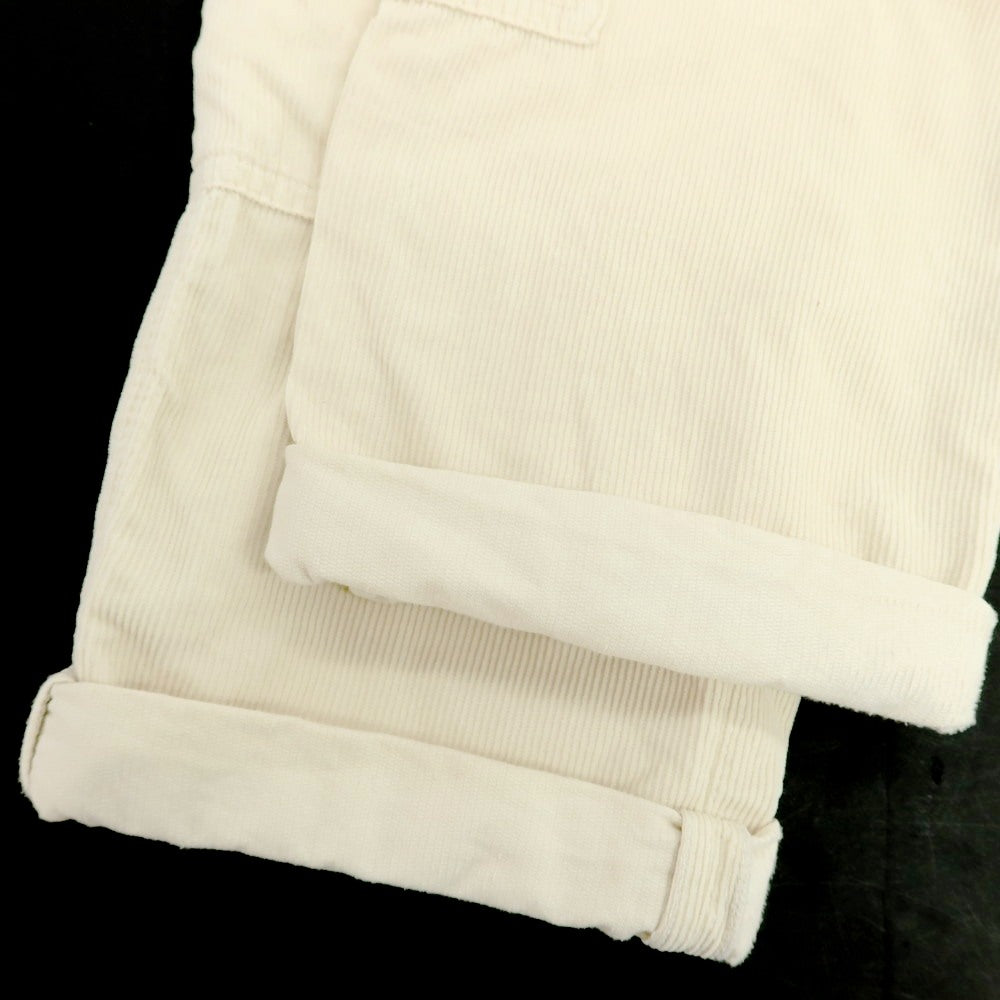 【中古】ブルネロクチネリ Brunello Cucinelli コットン コーデュロイパンツ アイボリー【サイズ44】【 状態ランクC 】【 メンズ 】