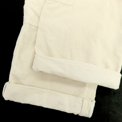 【中古】ブルネロクチネリ Brunello Cucinelli コットン コーデュロイパンツ アイボリー【サイズ44】【 状態ランクC 】【 メンズ 】