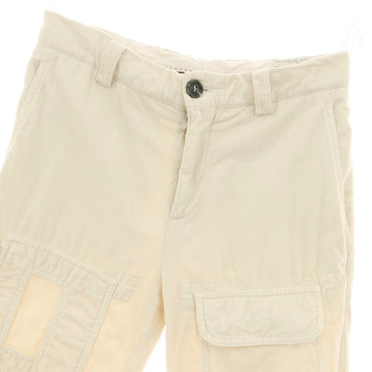 【中古】ブルネロクチネリ Brunello Cucinelli コットン コーデュロイパンツ アイボリー【サイズ44】【 状態ランクC 】【 メンズ 】