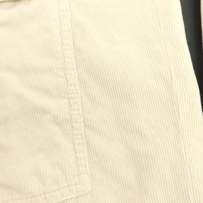 【中古】ブルネロクチネリ Brunello Cucinelli コットン コーデュロイパンツ アイボリー【サイズ44】【 状態ランクC 】【 メンズ 】