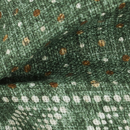 【中古】ブルネロクチネリ Brunello Cucinelli リネンコットン プリント ポケットチーフ グリーン【 状態ランクB 】【 メンズ 】