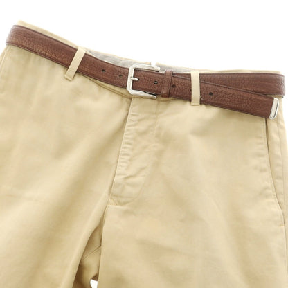【中古】ブルネロクチネリ Brunello Cucinelli レザー ベルト ブラウンxシルバー【 85 】【 状態ランクB 】【 メンズ 】