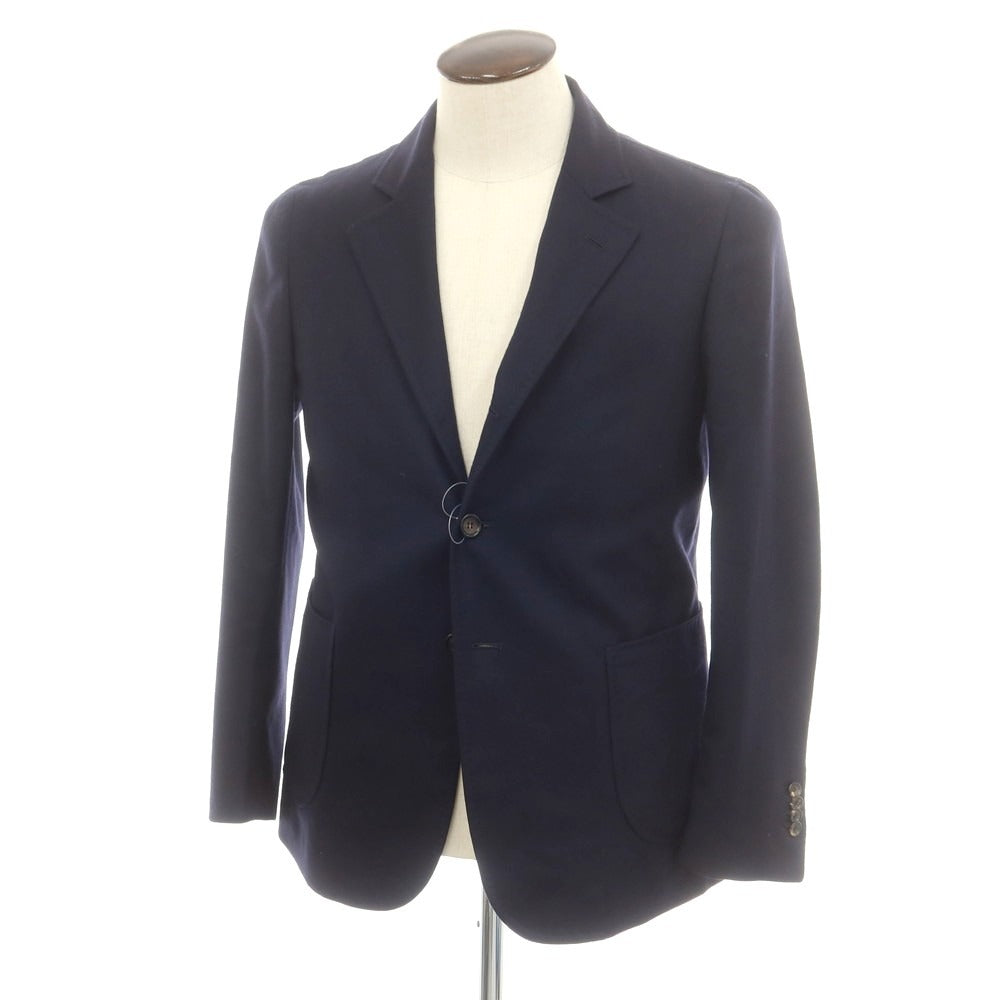 stile latino ネイビー ブレザー 46 ウール カシミヤ 中古】スティレ