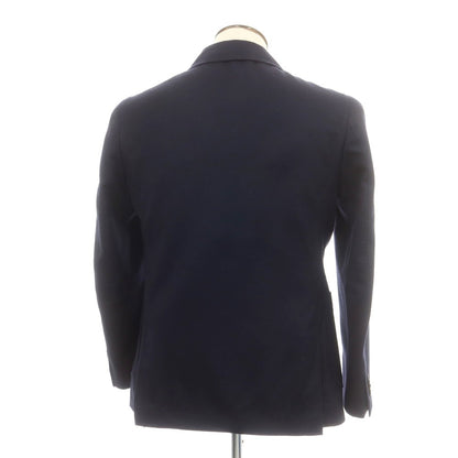 【中古】スティレ ラティーノ STILE LATINO ツイルウール テーラードジャケット ネイビー【 表記なし（L位） 】【 状態ランクB 】【 メンズ 】