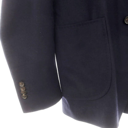 【中古】スティレ ラティーノ STILE LATINO ツイルウール テーラードジャケット ネイビー【 表記なし（L位） 】【 状態ランクB 】【 メンズ 】