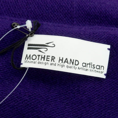 【中古】マザーハンド アルチザン MOTHER HAND artisan HASSELT ウールアンゴラ カーディガン パープル【 2 】【 状態ランクB 】【 メンズ 】