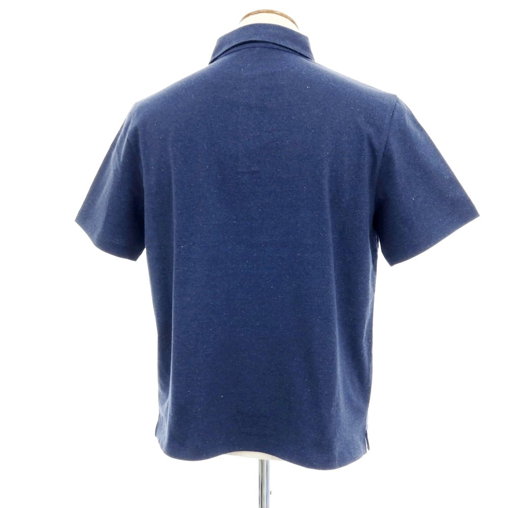 【中古】ノミアモ nomiamo コットン 半袖ポロシャツ ネイビー【 2 】【 状態ランクA 】【 メンズ 】