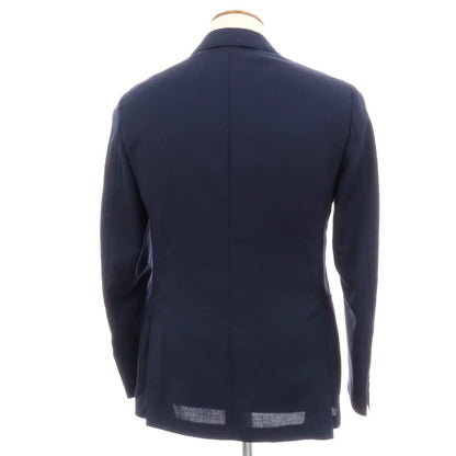 【中古】ラルディーニ LARDINI ウール 3B テーラードジャケット ネイビー【 46 】【 状態ランクC 】【 メンズ 】