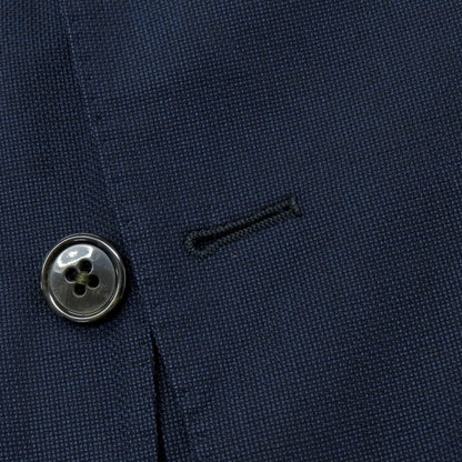 【中古】ラルディーニ LARDINI ウール 3B テーラードジャケット ネイビー【 46 】【 状態ランクC 】【 メンズ 】