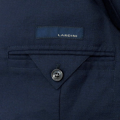 【中古】ラルディーニ LARDINI ウール 3B テーラードジャケット ネイビー【 46 】【 状態ランクC 】【 メンズ 】