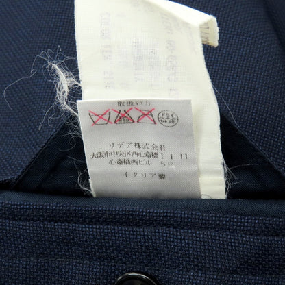 【中古】ラルディーニ LARDINI ウール 3B テーラードジャケット ネイビー【 46 】【 状態ランクC 】【 メンズ 】