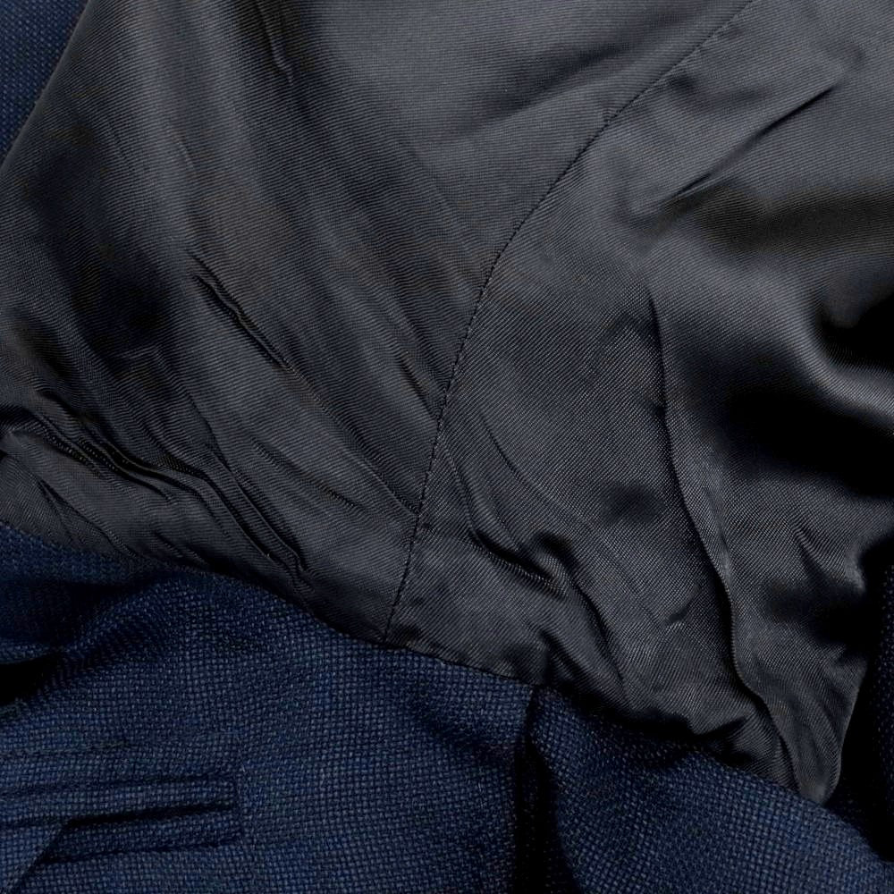 【中古】ラルディーニ LARDINI ウール 3B テーラードジャケット ネイビー【 46 】【 状態ランクC 】【 メンズ 】