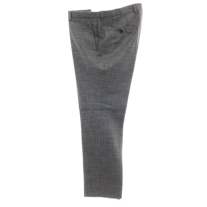 【中古】ヒューゴボス HUGO BOSS ウールシルク 2つボタンスーツ グレー【サイズ52】【 状態ランクC 】【 メンズ 】